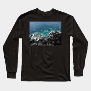 Cristal blue water Long Sleeve T-Shirt